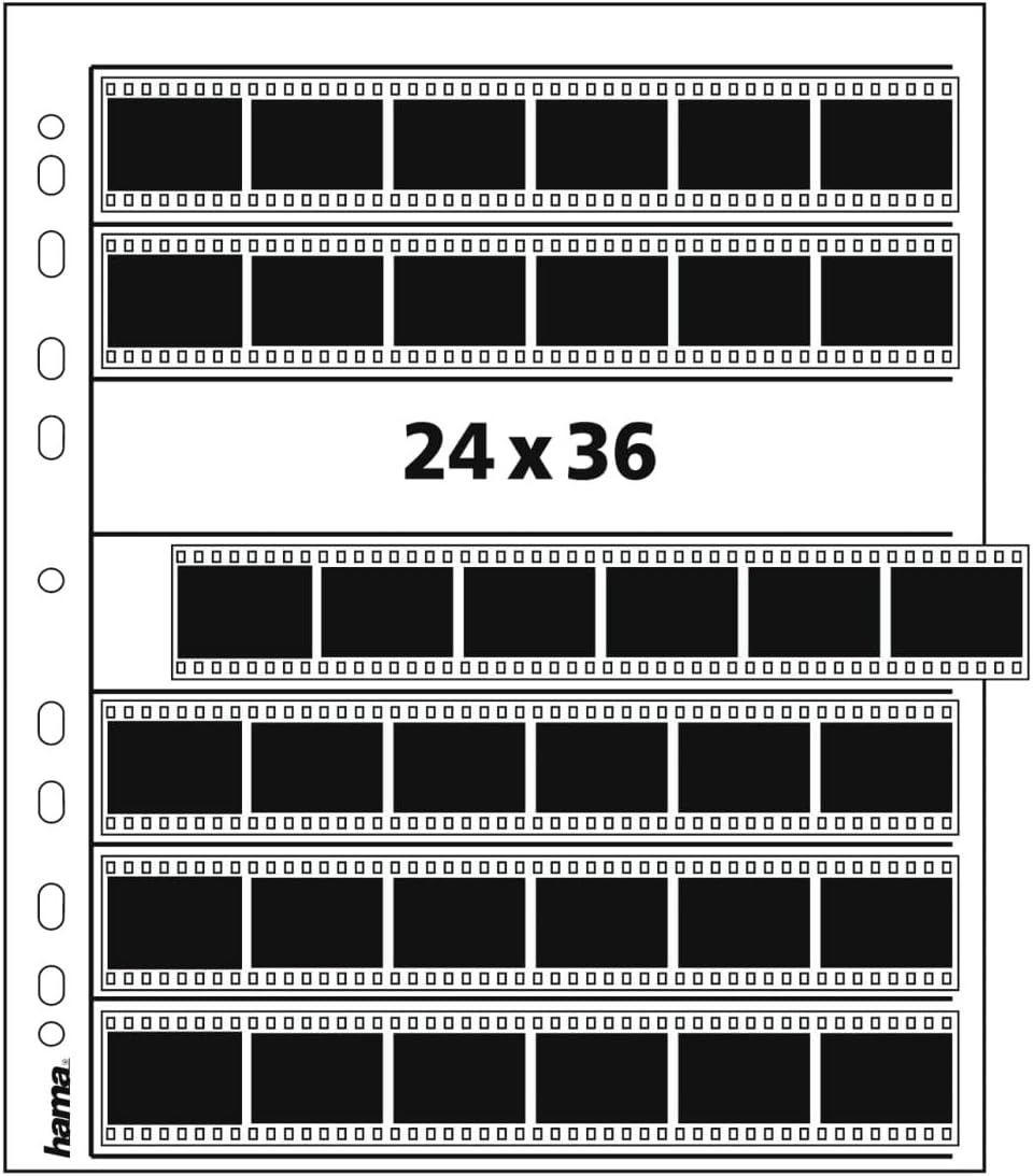 Hama 00002250 | 35mm negative sleeves | Glassine | 25 sheets