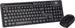 Evo Labs WM-757UK | Wireless keyboard and mouse set | UK QWERTY | Black