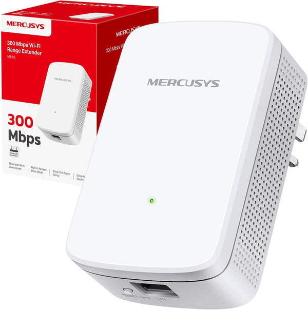 MERCUSYS ME10 | Wi-Fi range extender | Up to 300 Mbps | 2.4 GHz