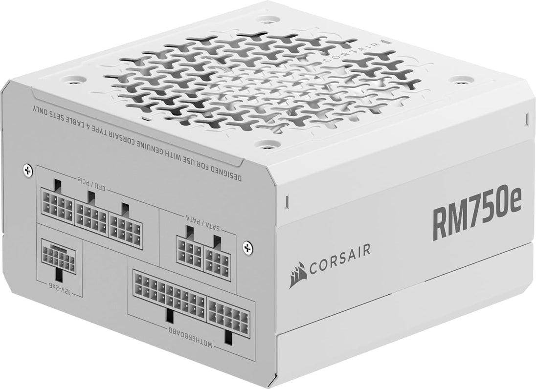 CORSAIR RMe RM750e | ATX power supply | 750W 80 PLUS Gold | White