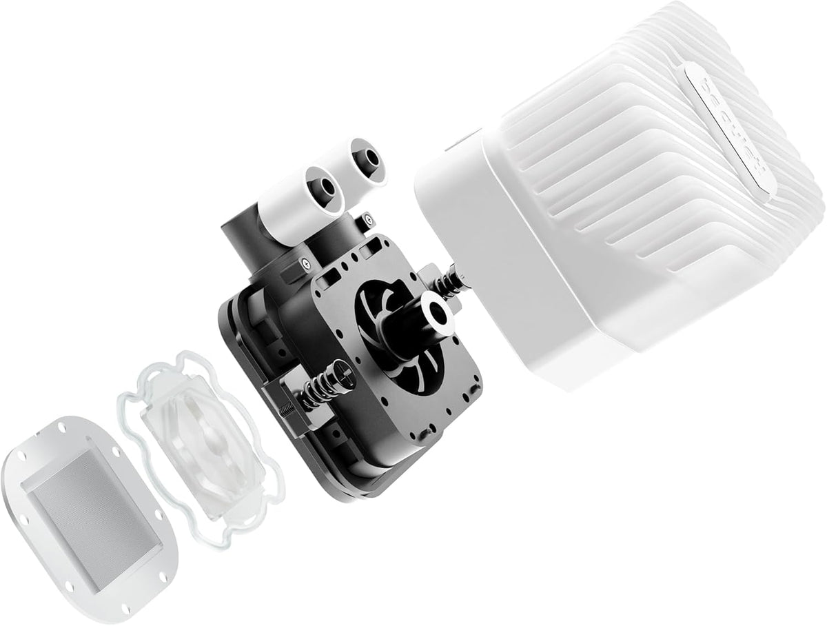 be quiet! LIGHT LOOP 360mm White | AIO CPU water cooler | 3 x 120mm PWM fans