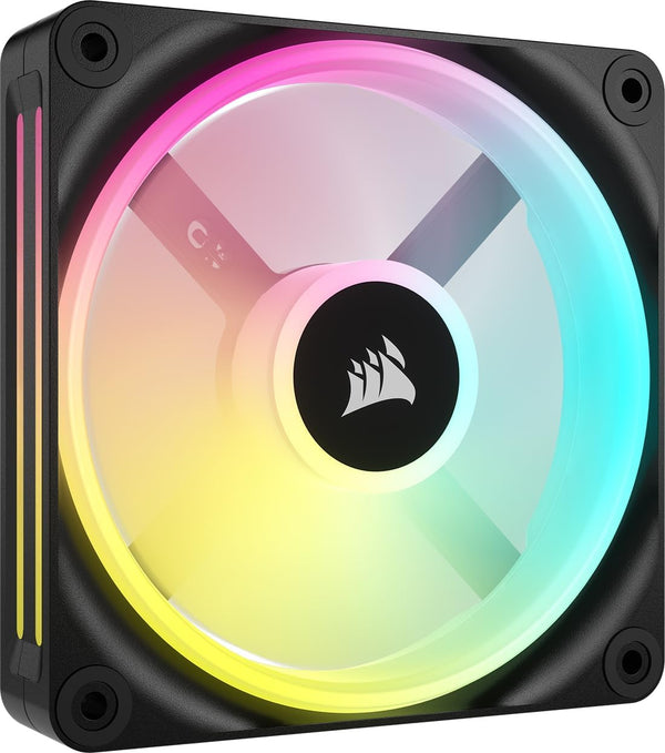 CORSAIR iCUE LINK QX120 RGB | PC case fan | 120mm PWM | Black