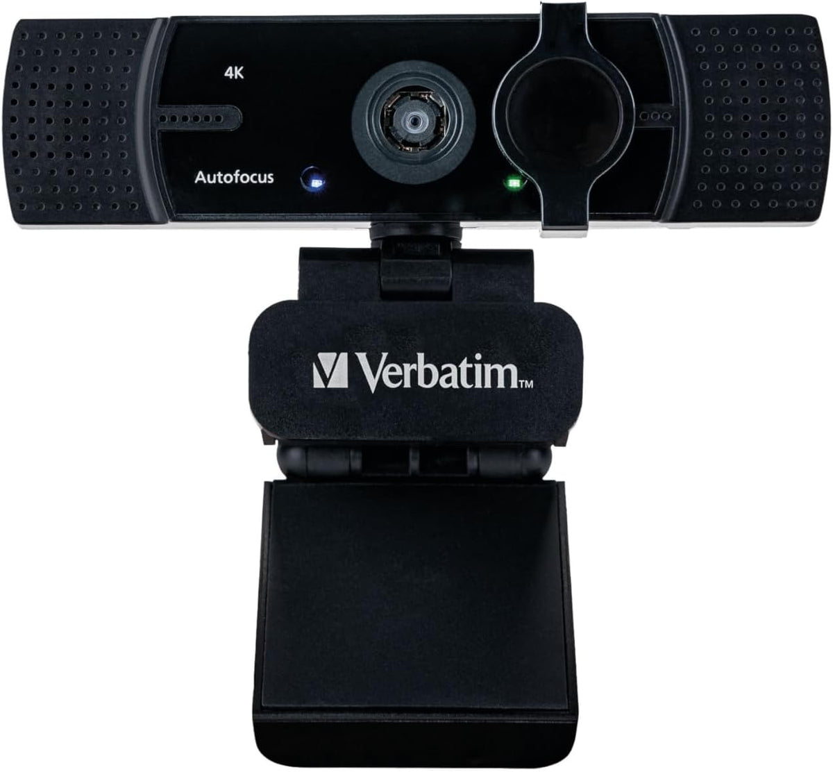 Verbatim AWC-03 | 4K webcam | Autofocus and dual microphones | Black