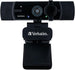 Verbatim AWC-03 | 4K webcam | Autofocus and dual microphones | Black