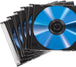 Hama 51269 | Slim CD jewel cases | 50 pack | Transparent and black