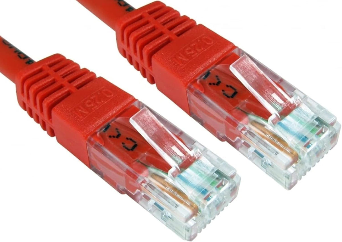 PARK HOUSE COMPUTERS ERT-601R | Cat6 Ethernet cable | RJ45 to RJ45 | 1m | Red