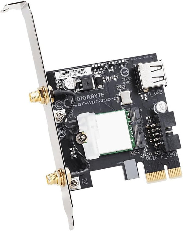 GIGABYTE GC-WB1733D-I | PCIe Wi-Fi card | Bluetooth 5