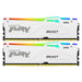 Kingston FURY Beast | DDR5 RAM kit | 64GB 6000MT/s CL36 | White RGB