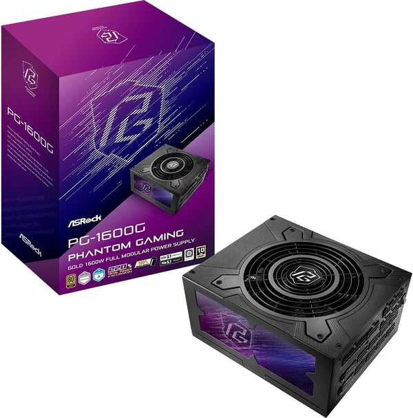 ASRock Phantom Gaming PG-1600G | 1600W PSU | Fully modular | 80 Plus Gold