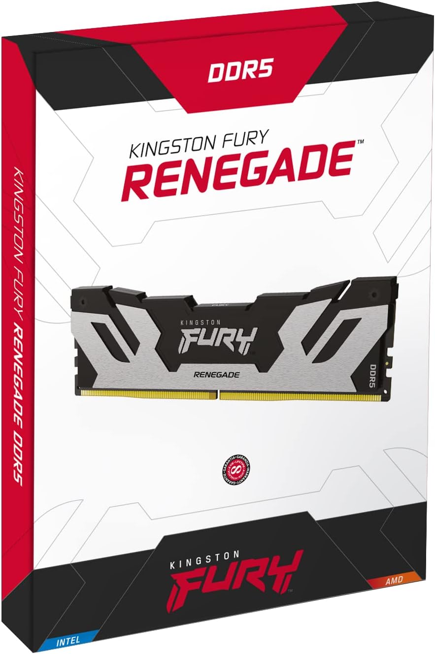 Kingston FURY Renegade KF564C32RSK2-32 | DDR5 RAM kit | 6400MT/s CL32