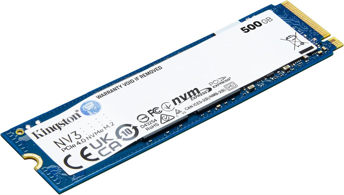 Kingston NV3 | 500GB NVMe SSD | PCIe 4.0 M.2 2280