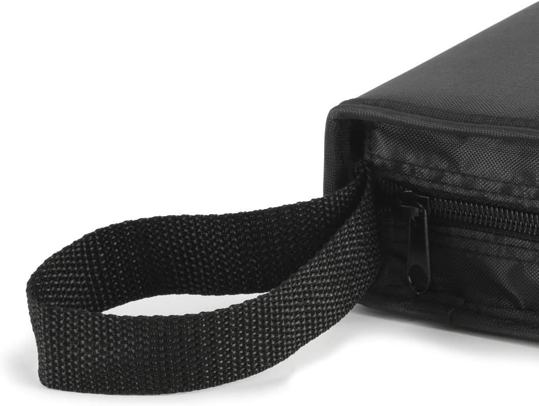 Hama 00011616 | CD/DVD/Blu-ray wallet | Holds 64 discs | Black