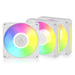 ARCTIC BioniX P12 A-RGB | 120 mm case fans | PWM 450–3000 rpm | White 3-pack