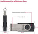 Hama Rotate | USB flash drive | 128 GB USB 2.0 | Black and silver