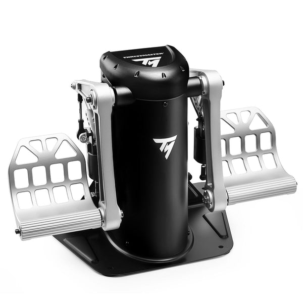Thrustmaster TPR | Flight simulator rudder pedals | Black and silver