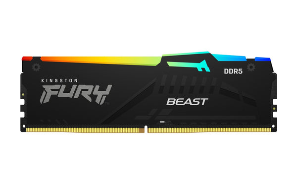 Kingston FURY Beast RGB | DDR5 RAM | 32GB 5600MT/s CL36 | Black