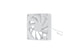 HYTE FA12 | 120mm PWM case fans | 4-pack | Snow White