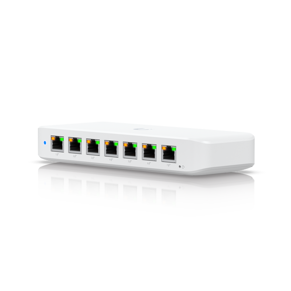 Ubiquiti UniFi Switch Ultra | 7 PoE+ ports | White