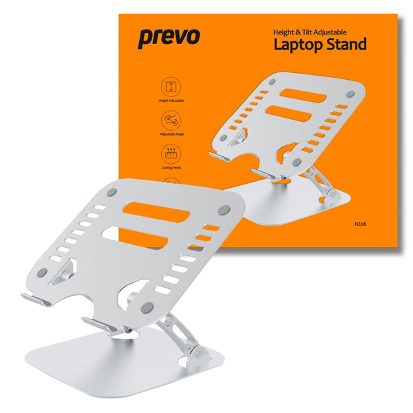 prevo HZ08 | Laptop stand | Adjustable height and angle | 11-17 inch