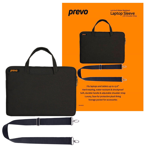 prevo LB001 | Laptop bag | Shoulder strap | 15.6 inch, Black