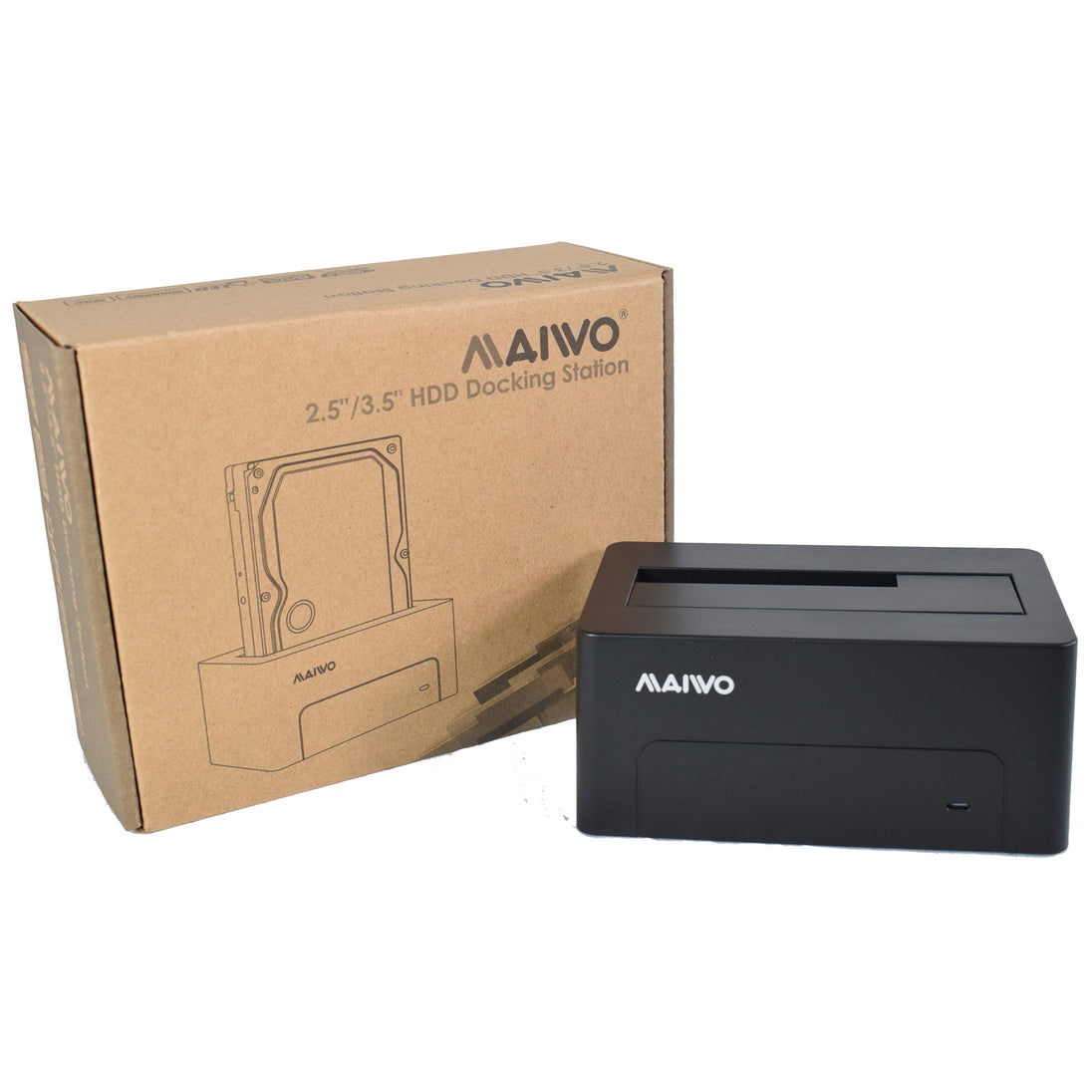 Maiwo K308 | USB 3.0 hard drive dock | SATA HDD and SSD | 2.5 and 3.5 inch