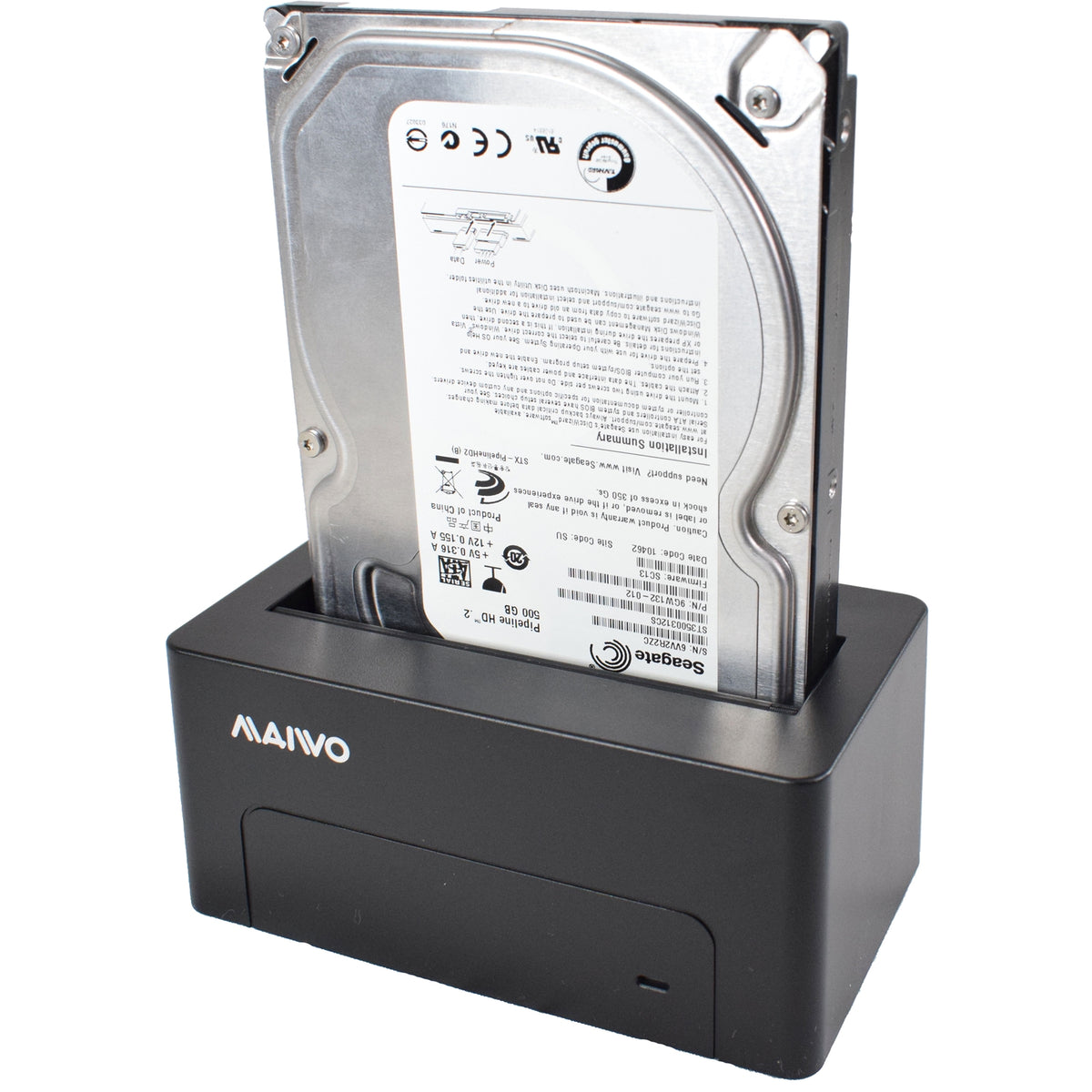 Maiwo K308 | USB 3.0 hard drive dock | SATA HDD and SSD | 2.5 and 3.5 inch