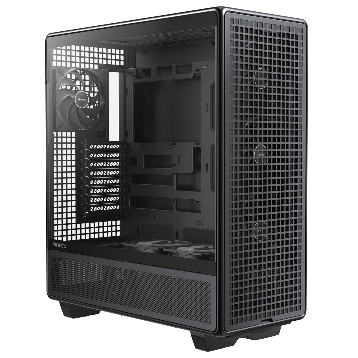 Antec 900 | Full tower PC case | 6 pre-installed fans | Black