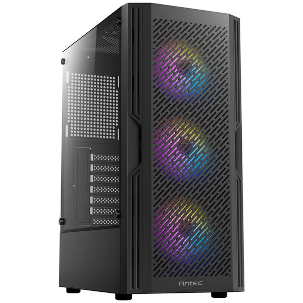 Antec AX20 | Mid-tower PC case | ATX and Micro-ATX | Black