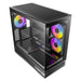 Antec Constellation C2M | Micro-ATX PC case | ARGB fans | Black