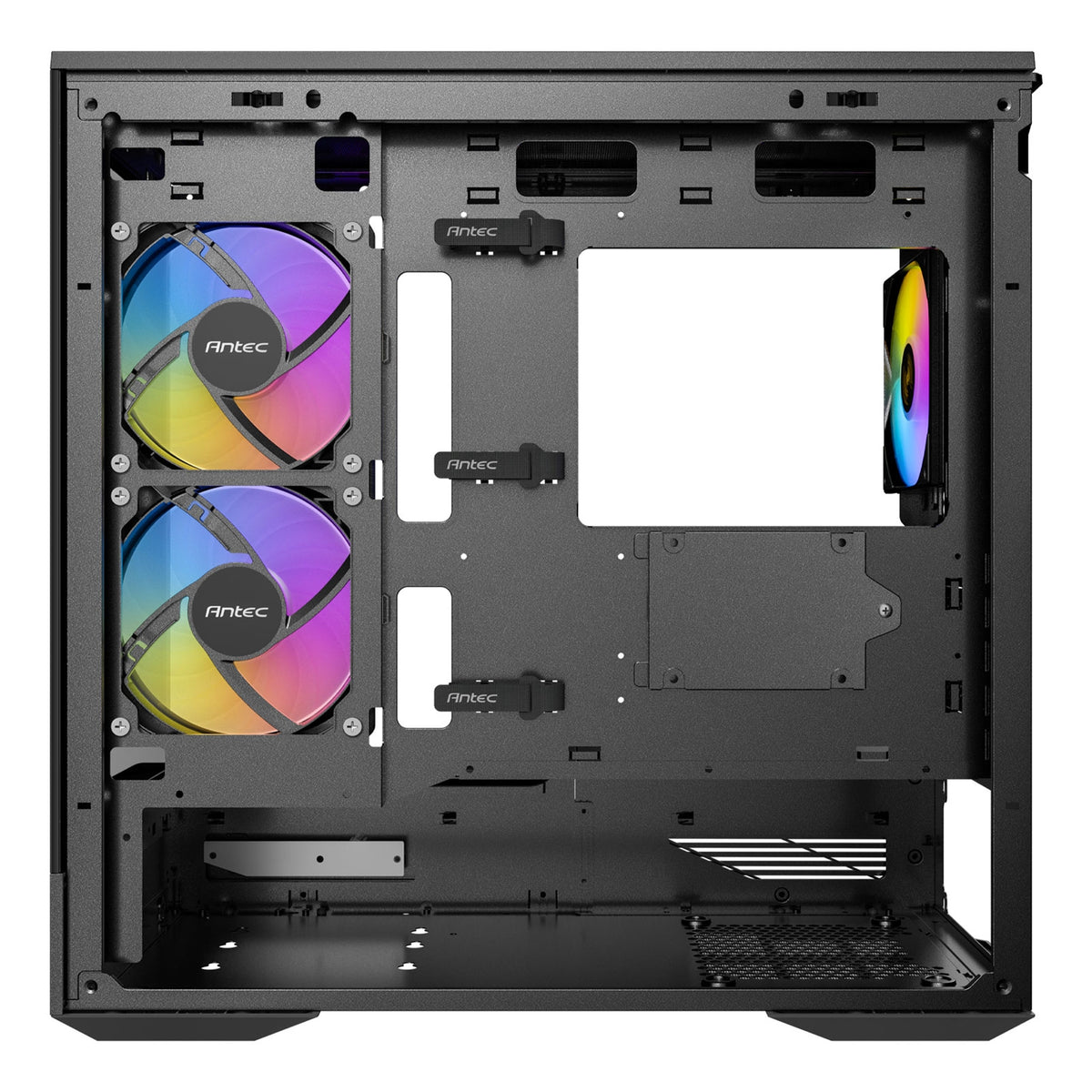 Antec Constellation C2M | Micro-ATX PC case | ARGB fans | Black