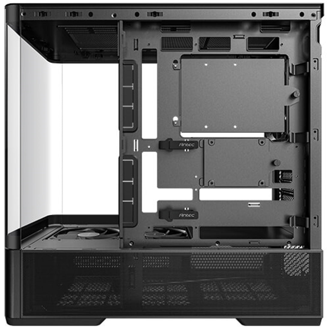 Antec C6 Curve Air | Mid-tower PC case | Curved tempered glass | Black