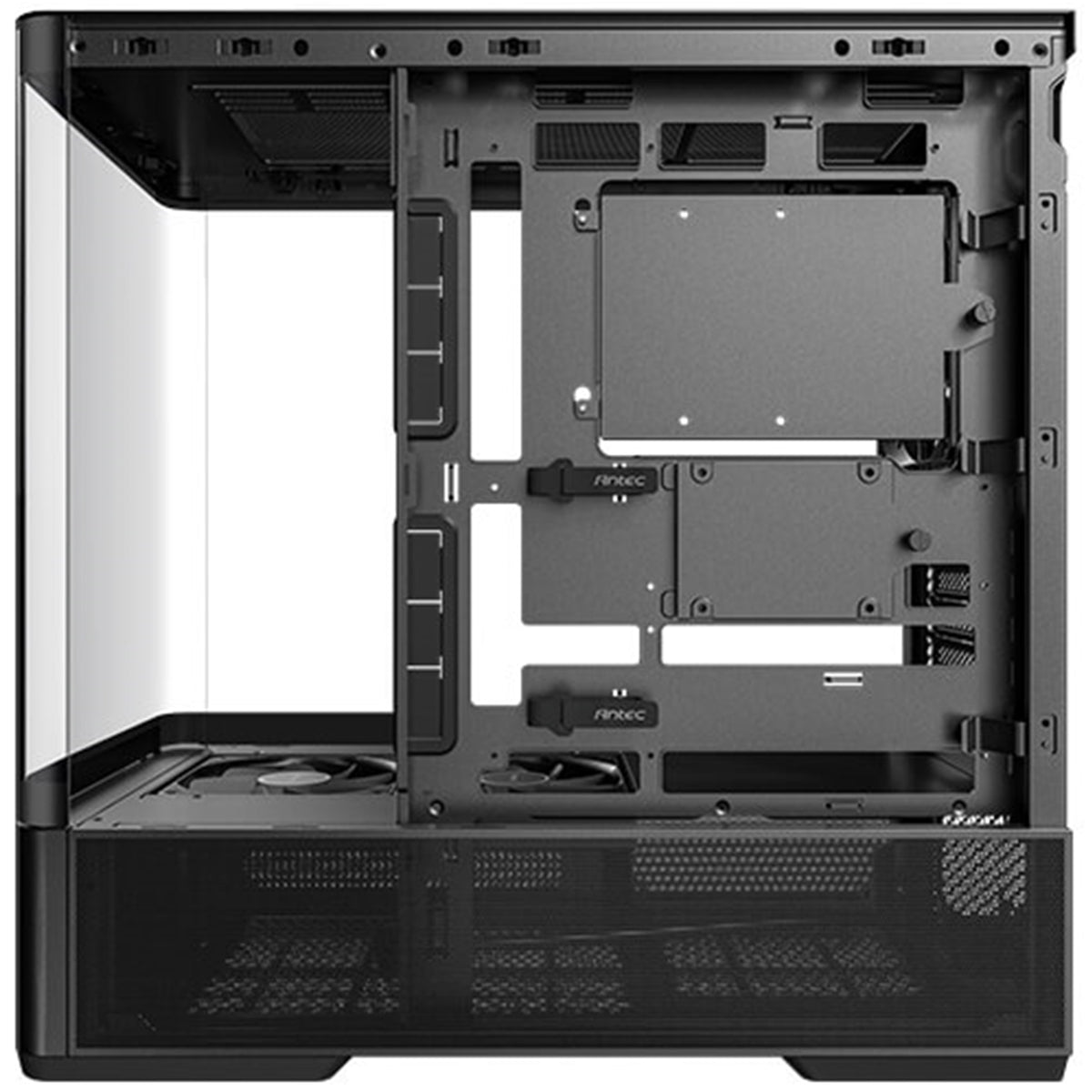 Antec C6 Curve Air | Mid-tower PC case | Curved tempered glass | Black