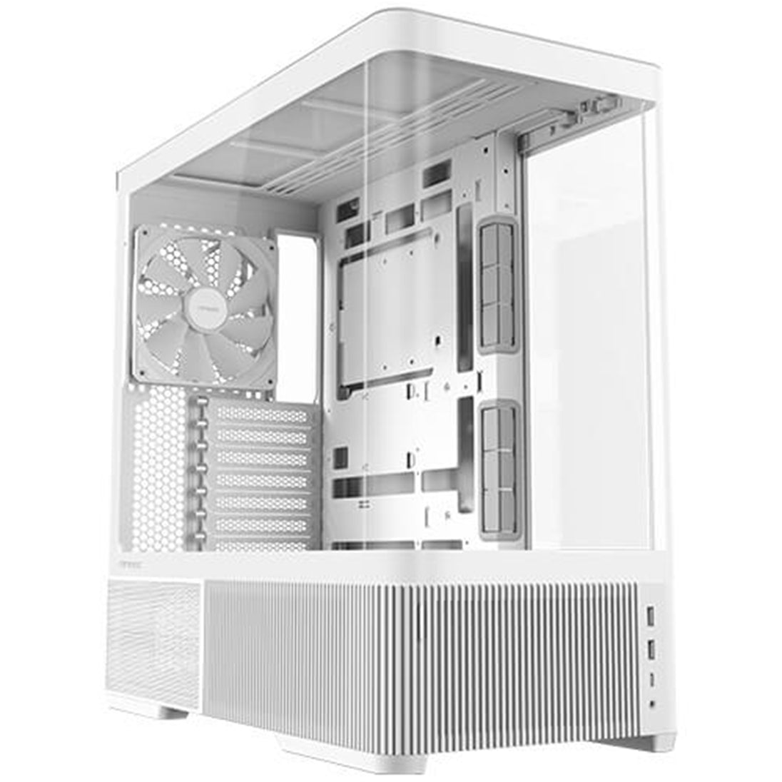 Antec Constellation C6 Curve Air | Mid tower PC case | 3 PWM fans | ATX | White