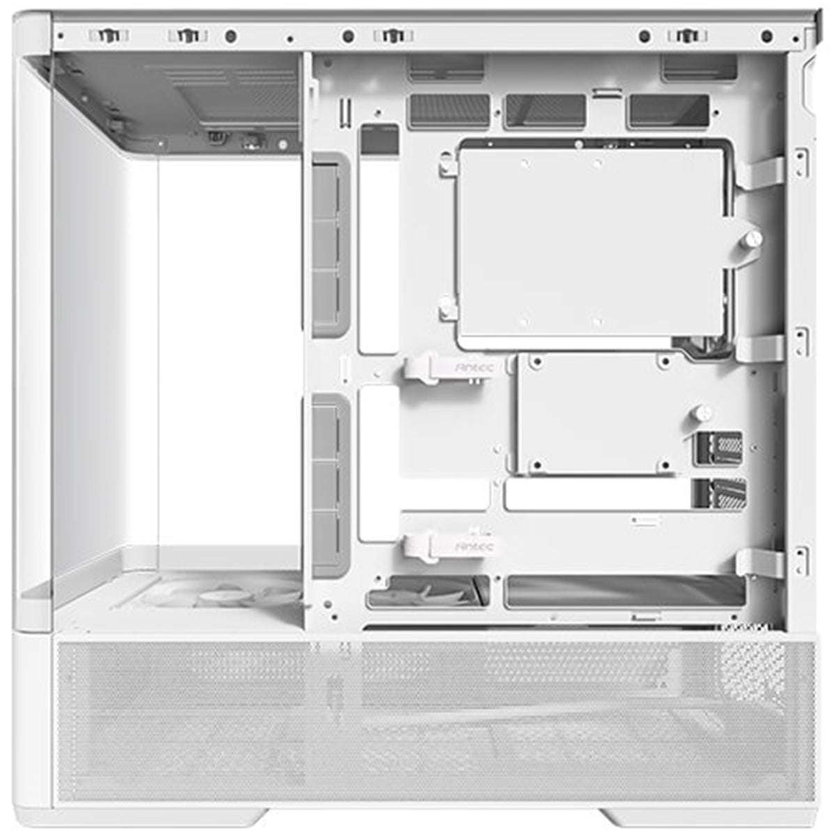 Antec Constellation C6 Curve Air | Mid tower PC case | 3 PWM fans | ATX | White