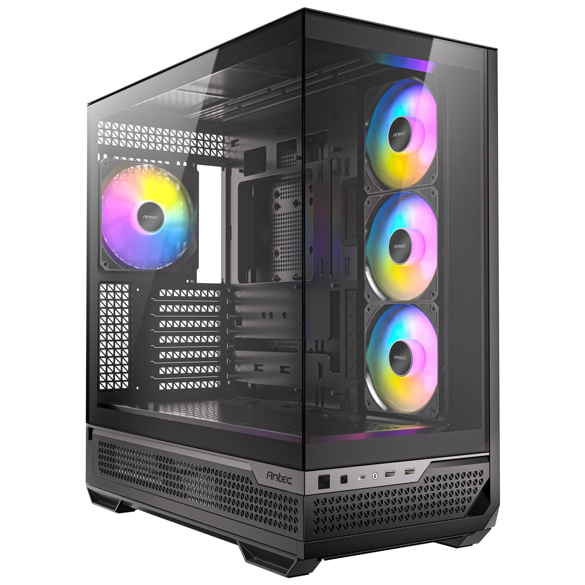 Antec Constellation C7 ARGB | Mid tower PC case | 4 ARGB fans | E-ATX | Black