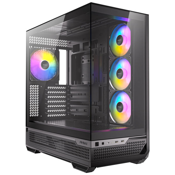 Antec Constellation C7 ARGB | Mid tower PC case | 4 ARGB fans | E-ATX | Black