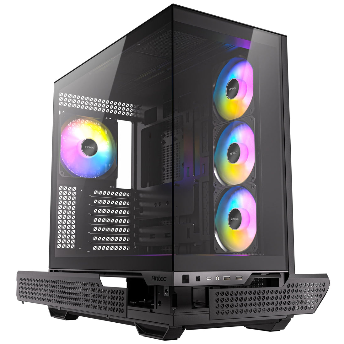 Antec Constellation C7 ARGB | Mid tower PC case | 4 ARGB fans | E-ATX | Black