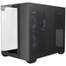 Antec CX600M Trio ARGB | Micro-ATX dual-chamber case | 3 x 120mm fans | Black