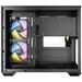 Antec CX600M Trio ARGB | Micro-ATX dual-chamber case | 3 x 120mm fans | Black