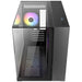 Antec CX600M Trio ARGB | Micro-ATX dual-chamber case | 3 x 120mm fans | Black