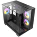Antec CX600M Trio ARGB | Micro-ATX dual-chamber case | 3 x 120mm fans | Black
