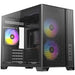 Antec FLUX M | Micro-ATX PC case | Six PWM fans | Black