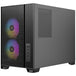 Antec FLUX M | Micro-ATX PC case | Six PWM fans | Black