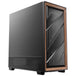 Antec FLUX SE | Mid tower PC case | 5 PWM fans | Walnut and black