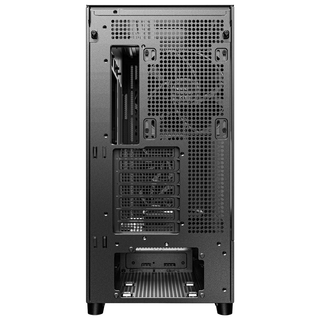 Antec FLUX SE | Mid tower PC case | 5 PWM fans | Walnut and black