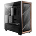 Antec FLUX | Mid tower PC case | E-ATX support | Black with walnut wood