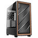 Antec FLUX | Mid tower PC case | E-ATX support | Black with walnut wood