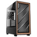 Antec FLUX | Mid tower PC case | E-ATX support | Black with walnut wood
