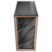 Antec FLUX | Mid tower PC case | E-ATX support | Black with walnut wood