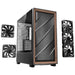 Antec FLUX | Mid tower PC case | E-ATX support | Black with walnut wood